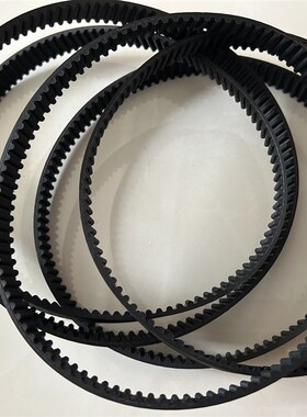 黑色橡胶HTD-5M-2350-20同步带5M3500-45 S5M3280-15钢丝芯传动带