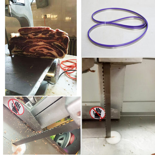 锯骨机锯条1650进口带锯片锯肉机剧条210切骨机HBS250型据条粗齿