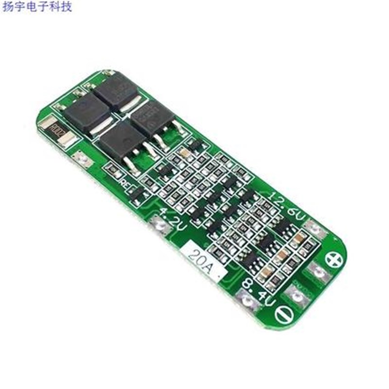 3串12V伏18650锂电池控制保护板25A30A40A60A同口分口带均衡充电