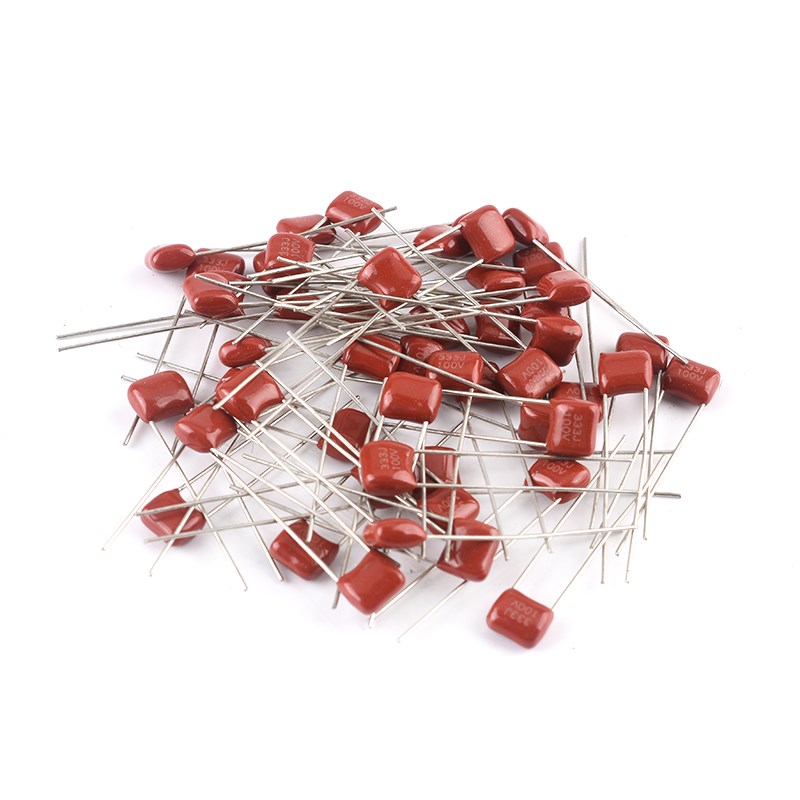 CBB22/21电容器102 223 333J 1 22 33NF 100V脚距p=5mm