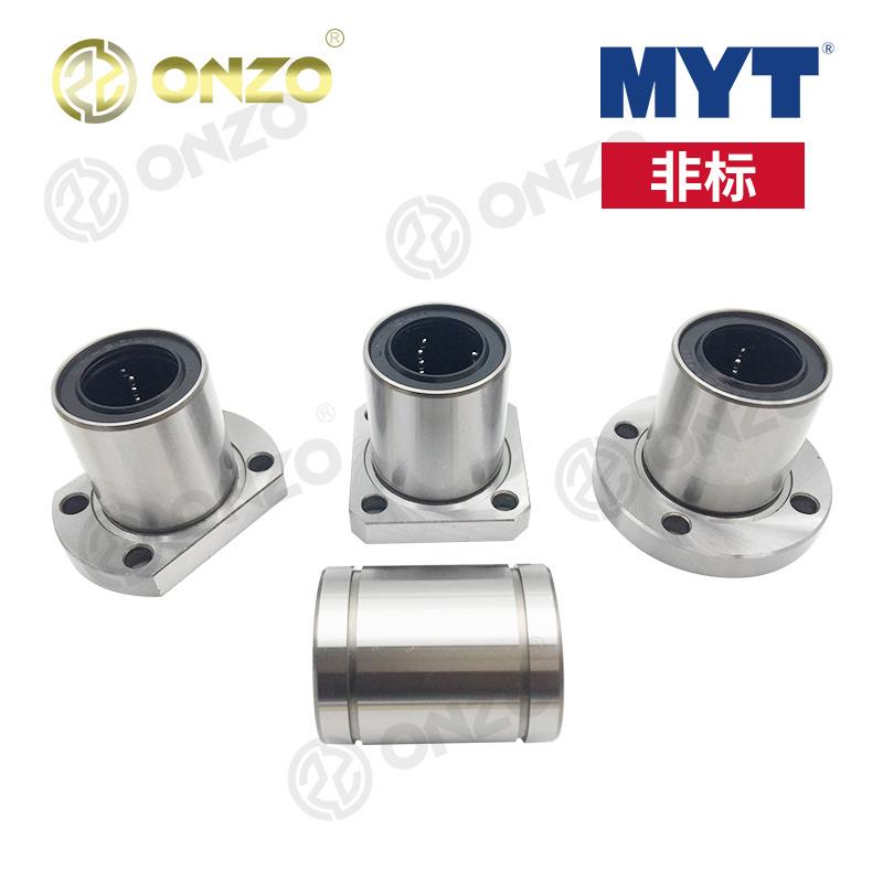 美亚特MYT椭圆法兰非标直线轴承LMTH8 10 12 16 20 25米思米LHFCD