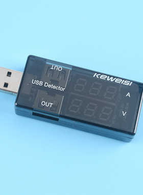 KWS-10VA双lUSB电流电压充电测试仪电池电压表电流表充电器检测仪