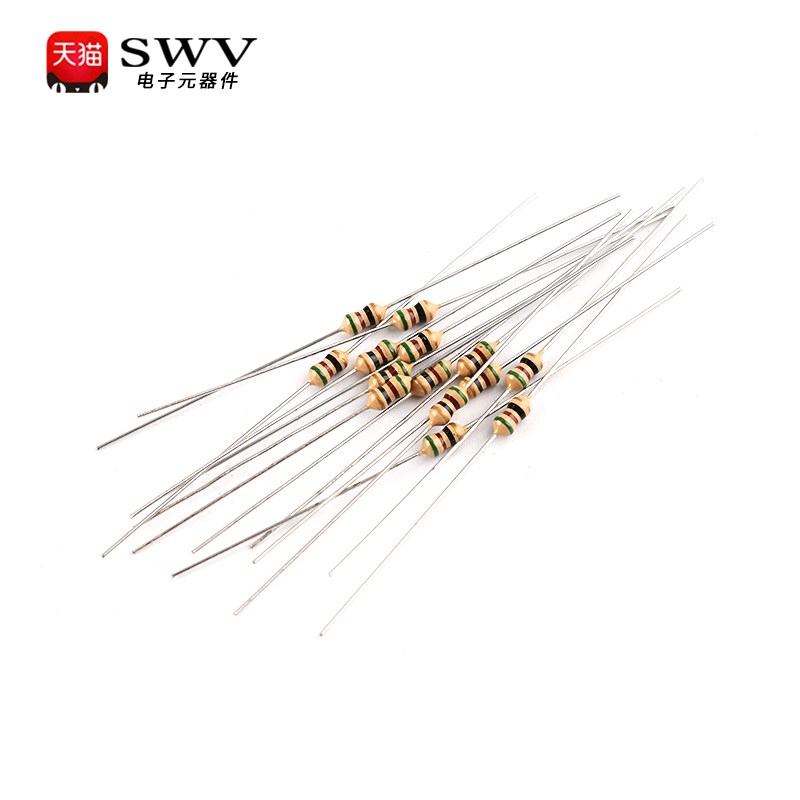 学生焊接练习 碳膜电阻1/8W 1/6W 1/4W 1/2w散装 实验室用1包