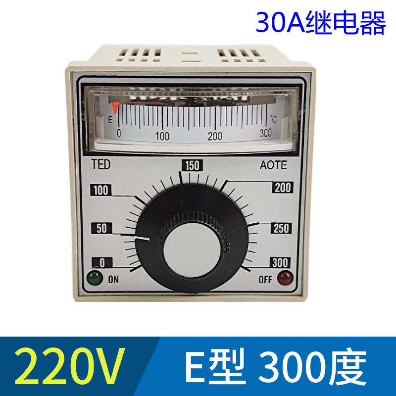 TED2001烘箱烤箱温控表 电饼铛温控仪开关指针温度控制器K300E400