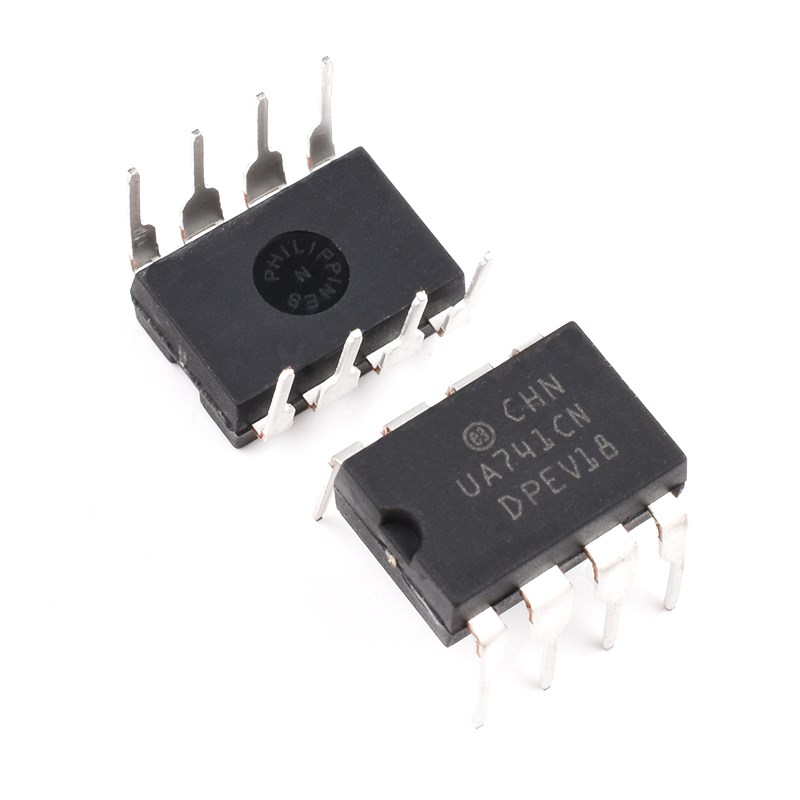 UA741CP/CN LM741 DIP-8直插 高益单运算放大器 补偿型 IC 芯片