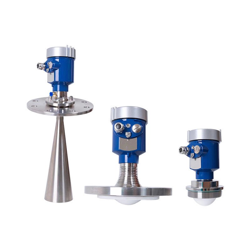 雷达物位a计不锈钢高频雷达液位计喇叭口智能导波雷达物位计