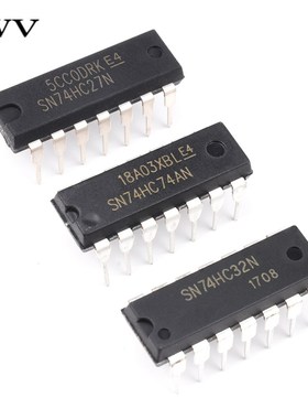 SN74HC27N 74HC32 74N直插 HD74HC21N  集成电路IC芯片 DIP-14