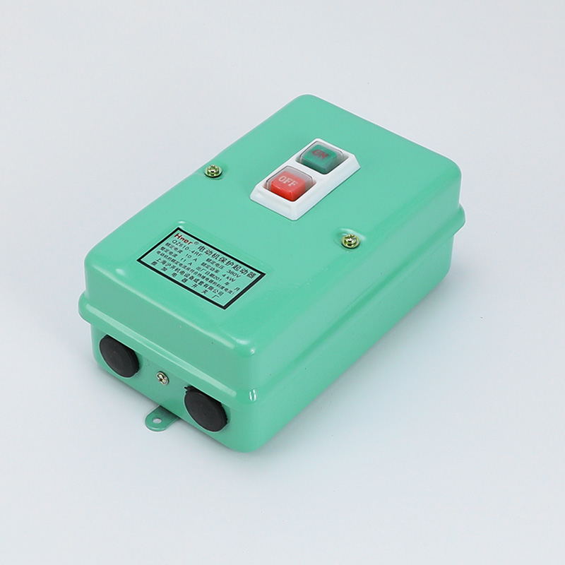 电磁启动器 QZ610-4RF 电动机保护起动器 10A 380V 4KA磁力起动器