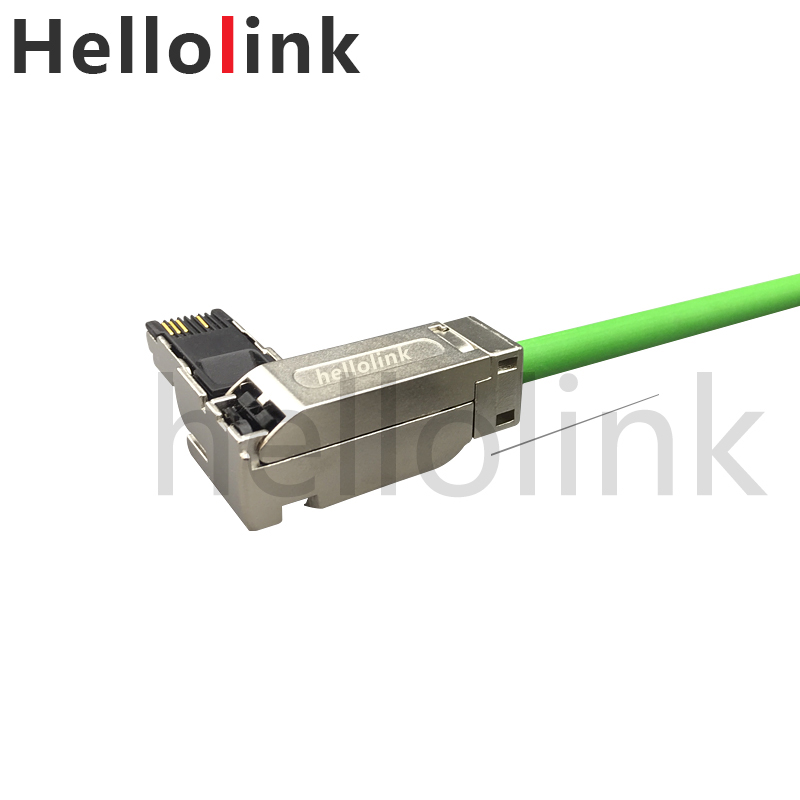 四芯金属水晶头profinet连接器901-1BB10 ErCat四芯接头