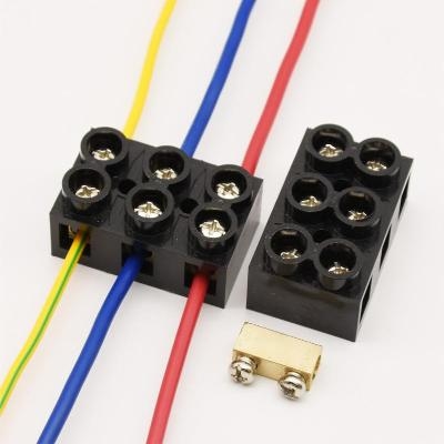 新款三相接头连接器率 平方只装6电线接线对接端子接r线大功10品