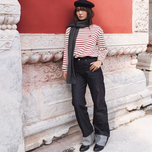 Tailored 赤耳中腰显瘦 Denim原创设计师品牌立体剪裁丹宁牛仔裤