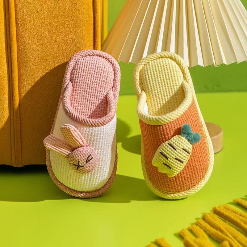 居家儿童棉拖鞋可爱冬季