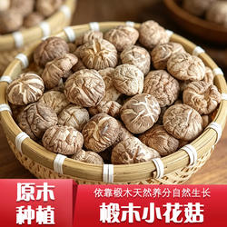 小花菇干货特级花菇新货庆元香菇农家新鲜野生椴木蘑菇冬菇炖煲汤