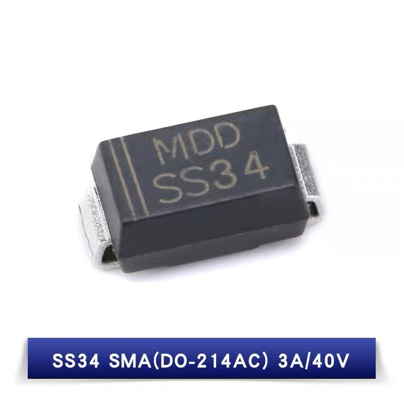 贴片肖特基二极体 SS34 SS34F (1N5822) 3A/40V SMA/SMAF/SMB/SMC