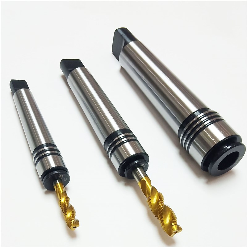 攻丝夹头莫氏锥柄快换一体式用多功能攻牙I丝攻夹套机床铣Mt34正