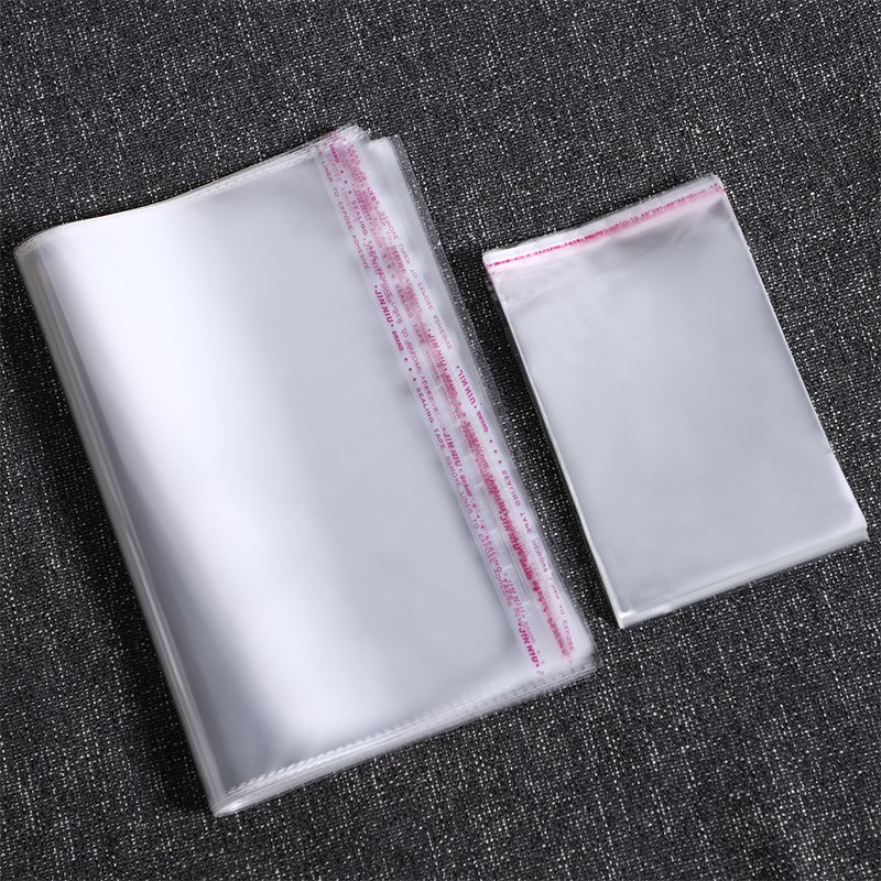 opp自粘袋透明包装袋衣服30x40不干胶玻璃袋自黏袋子塑料袋自封袋
