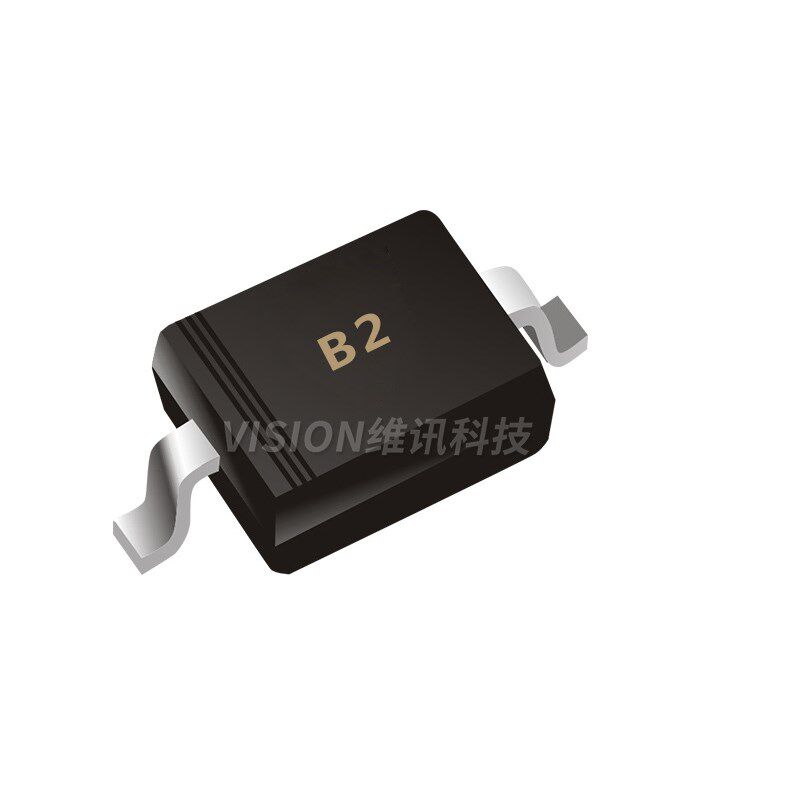 原装 MBR0520LT1G 丝印B2 v贴片肖特基二极管 SOD-123 323 MBR052