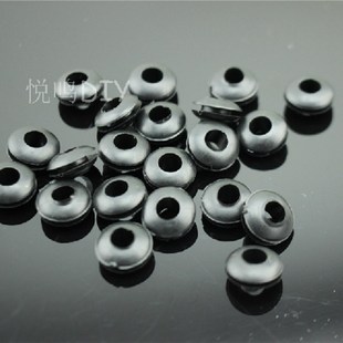 密封圈 黑色 护线环 双面护线圈 3.4.5.6.7.8.10 过线圈 软橡胶圈