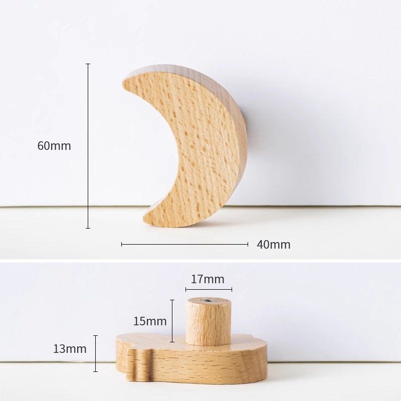 儿童房可爱卡通动物环保实木拉手木质木柜榉木衣柜门橱柜抽屉把手,包装,五金配件包装,淘宝优惠券,粉丝福利购,淘宝优惠卷