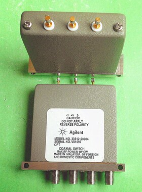Agileng 33312-60004 24V DC-18GHz SPDT SMA射频同轴开关