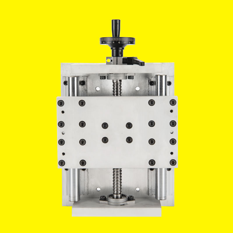 手摇手动锁紧数显调节垂直滑台模组十G字数控机床木工切割打刻送