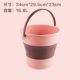 Foldable squareg washing household 极速v cloth mop Hbucket