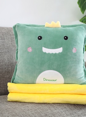 Pillow and quilt dual-Uuse summer blanket fair conditionin