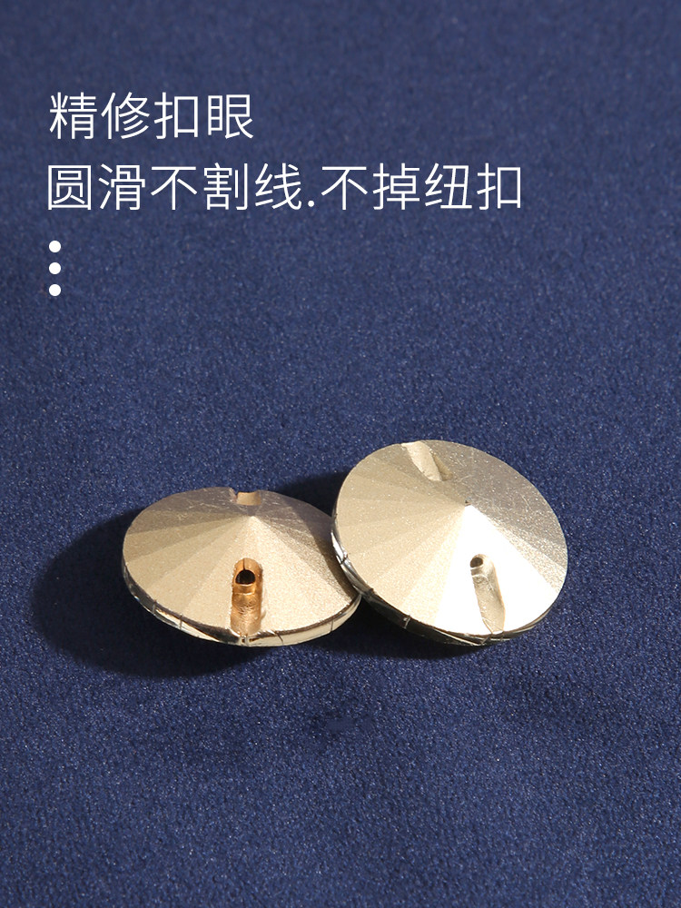 셔츠 단추 다이아몬드 장식 단추 고급 의류 액세서리 여성용 셔츠상의 다용도 작은 향기 풍수 라인 석 단추