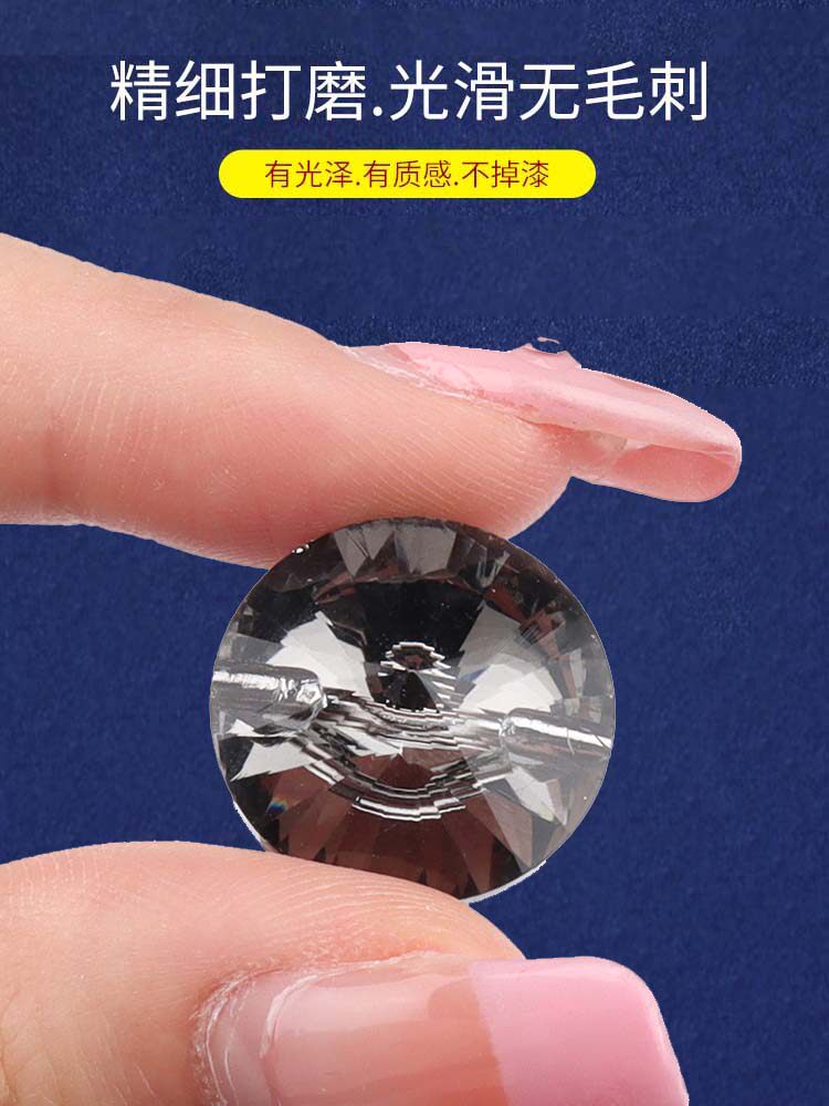 셔츠 단추 다이아몬드 장식 단추 고급 의류 액세서리 여성용 셔츠상의 다용도 작은 향기 풍수 라인 석 단추