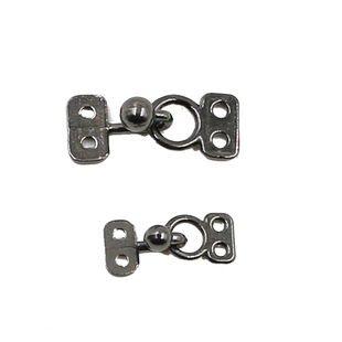 金属风纪扣貂皮大衣钮扣挂钩领扣隐形暗扣搭扣领钩皮草纽扣扣子