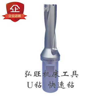 快速钻头暴力钻U钻喷水钻SP快速U钻WC刀片暴力钻2D3D2倍3倍4倍径