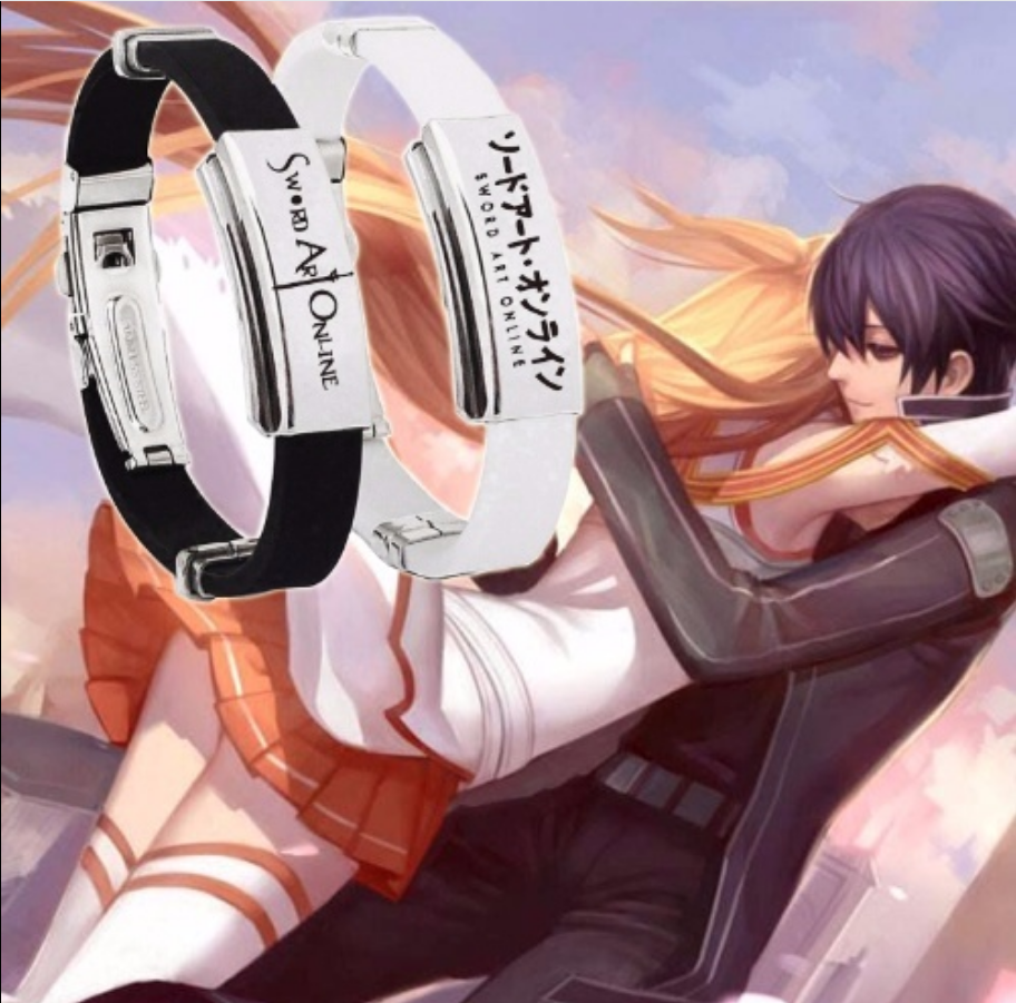 刀神饰域卡通漫动手环手链亚丝sry娜桐人剑品二次元生日礼物