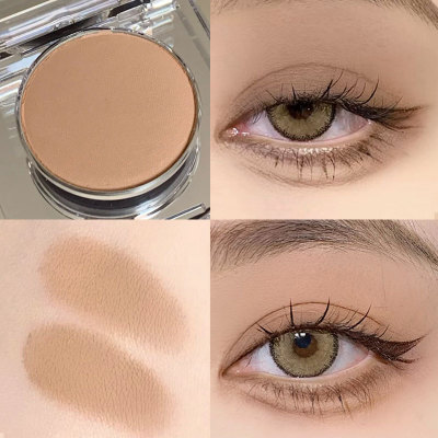 超冷门宝藏…哑光打底色米褐裸棕日常ud平替单色眼影fix平价