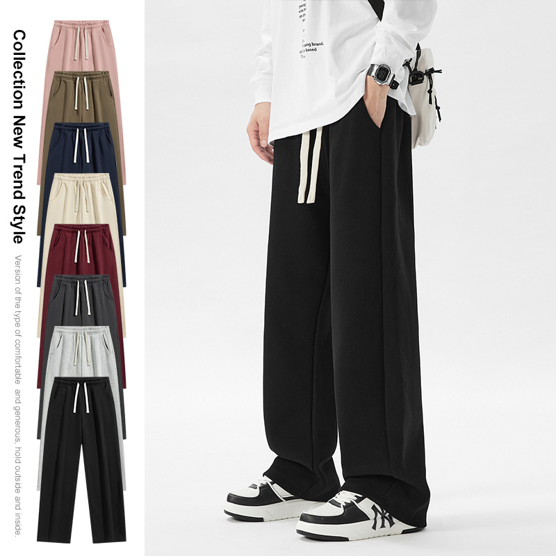 WAALEVANA美式简约休闲裤