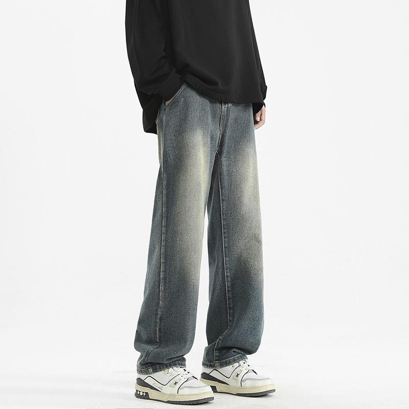 WAALEVANAcelanfit水洗牛仔裤