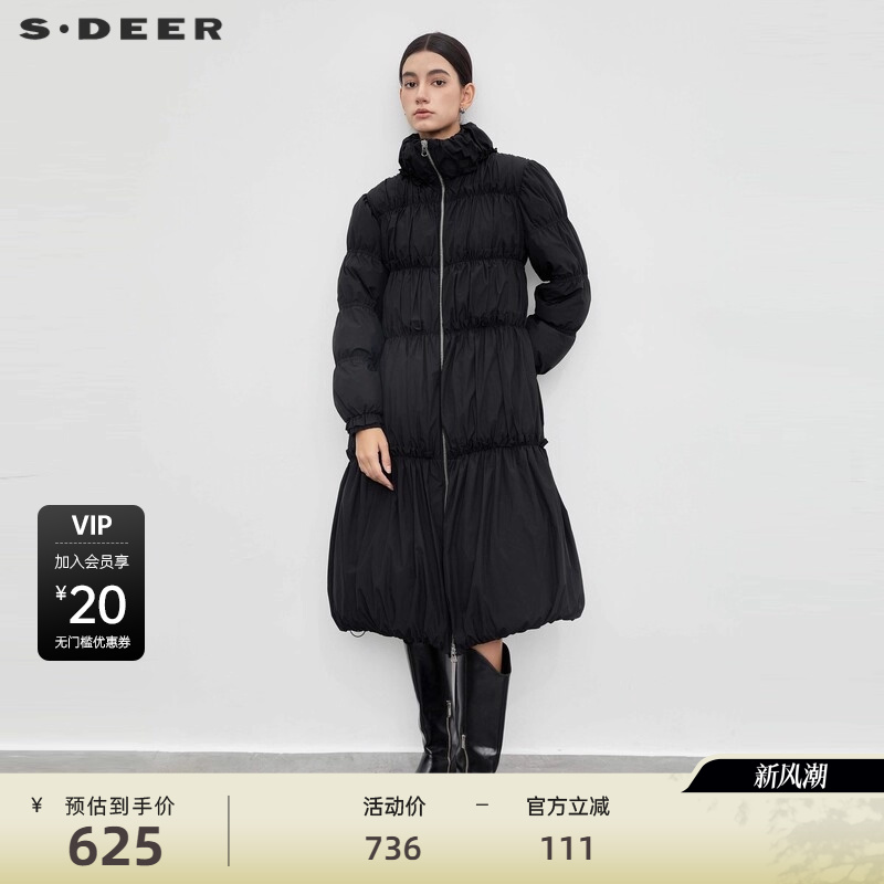 sdeer面包服圣迪奥高领