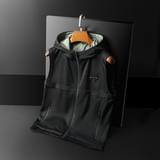 2025春装新款男士连帽马甲背心M-5XL钱塘6026-9010-P145，男装背心/马甲，钱塘6026