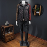 2025秋冬新款男士连帽重工设计夹克钱塘6026-JK88022-P195，男装夹克，钱塘6026