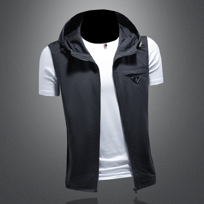 2024春装男士连帽马甲背心M-5XL9003-P140（镂空图）,男装背心/马甲,钱塘6026