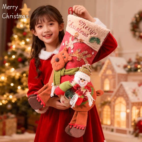圣诞袜子礼物袋大号老人礼品袋