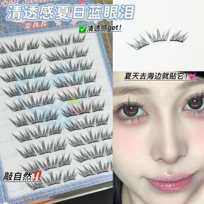 清透感夏日蓝眼泪！三段式小薄片