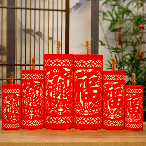新年装饰品坐炮福炮春节商场礼炮鞭炮橱窗场景布置美陈装饰摆件 - 封面