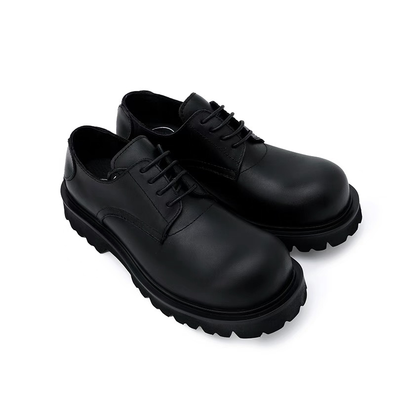 Siv Archive Mickey Derby厚底米奇圆头德比休闲皮鞋cleanfit