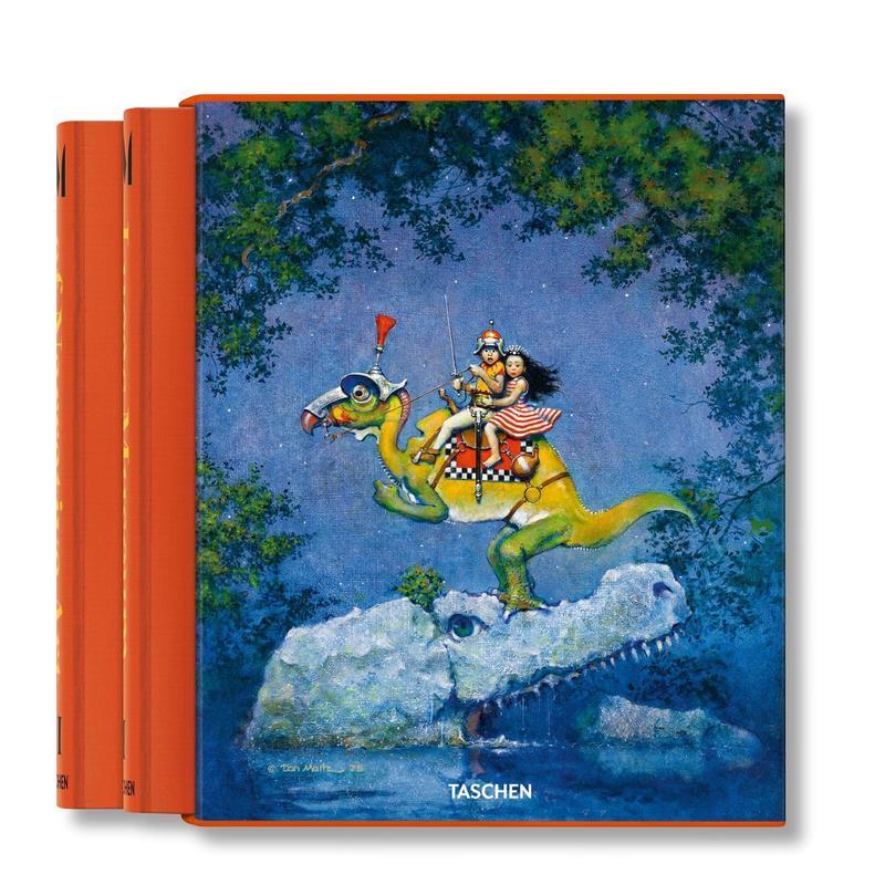 【预订】TASCHEN 卢卡斯叙事艺术博物馆(两卷书盒装) Lucas Museum of Narrative Art 原版英文艺术插画漫画摄影电影摄影图书