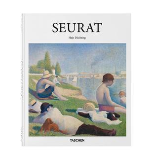 SEURAT 分色主义 TASCHEN乔治·修拉 点彩派 英文艺术画册画集 原版 2.0 Art Basic 预订