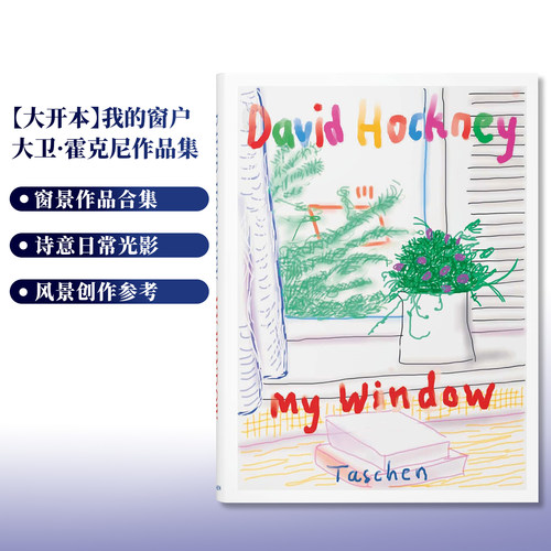 大卫·霍克尼作品集：我的窗户