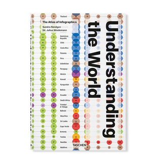 the TASCHEN塔森Understanding 现货 了解世界：信息图表集进口原版 Atlas World. Infographics The 图书