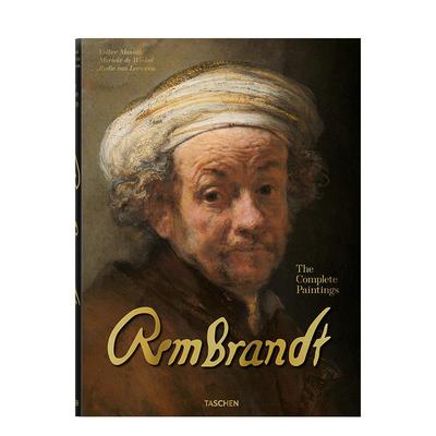 【预订】TASCHEN伦勃朗作品全集 【XL】Rembrandt. The Complete Paintings 大开本330 幅画作塔森精装进口原版英文艺术画册画集