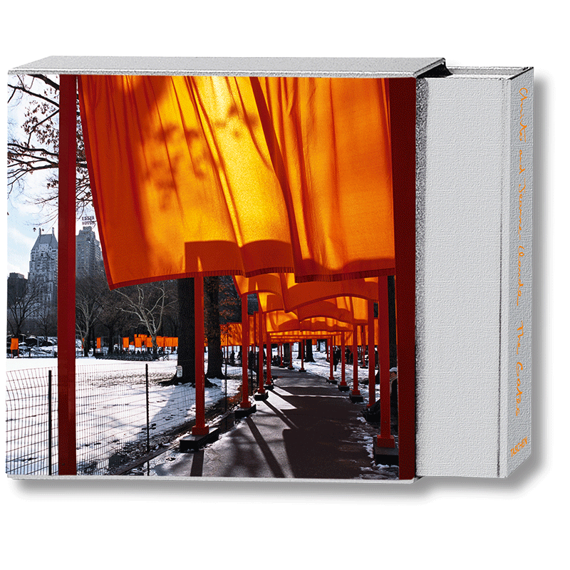 【预订】THE GATES大门Christo and Jeanne-Claude[限量收藏版]克里斯托与珍妮-克劳德艺术书籍作品集进口原版图书[TASCHEN]