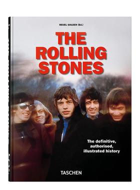 【预订】TASCHEN滚石乐队【45th Anniversary Edition】The Rolling Stones原版英文摄影作品集纪实 大卫贝利 安妮莱博维茨